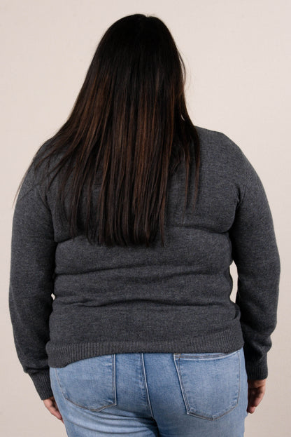 Diana Marled Knit Sweater