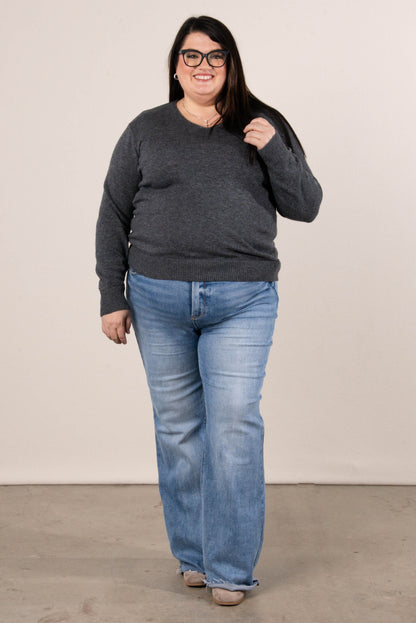 Diana Marled Knit Sweater