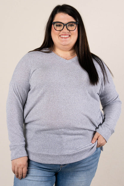 Florence Brushed Knit Side Pocket Top