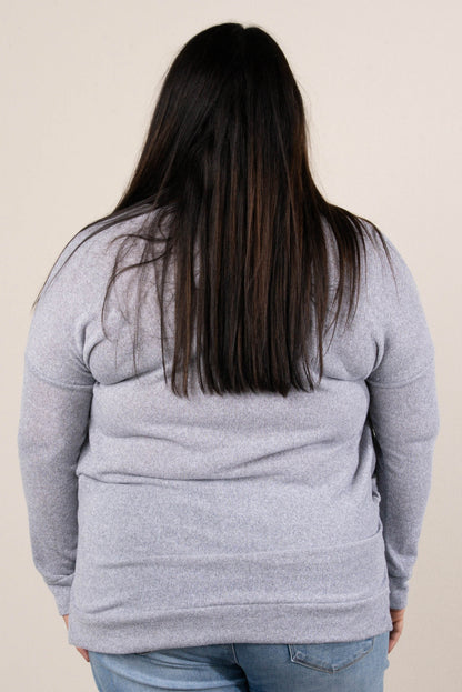 Florence Brushed Knit Side Pocket Top