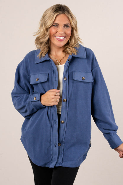 Alice Oversized Brushed Knit Shacket