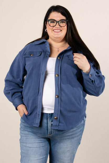 Alice Oversized Brushed Knit Shacket