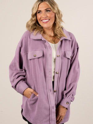 Alice Oversized Brushed Knit Shacket