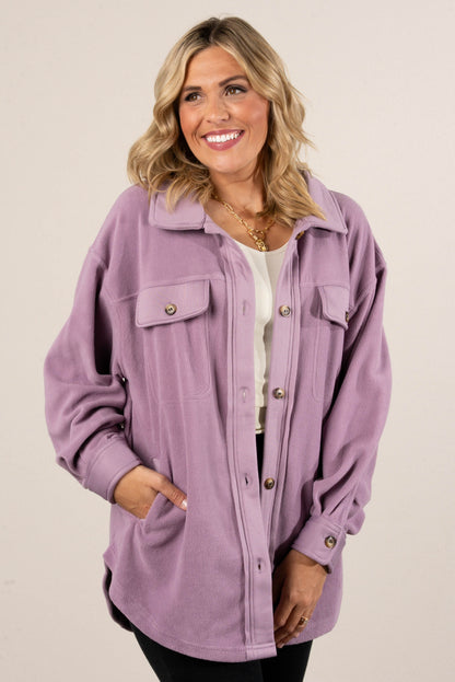 Alice Oversized Brushed Knit Shacket