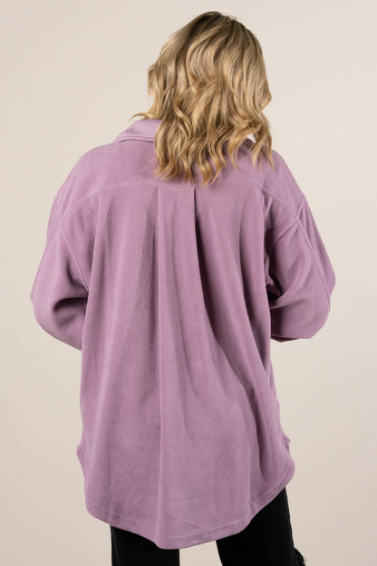 Alice Oversized Brushed Knit Shacket