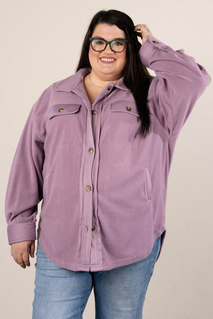 Alice Oversized Brushed Knit Shacket