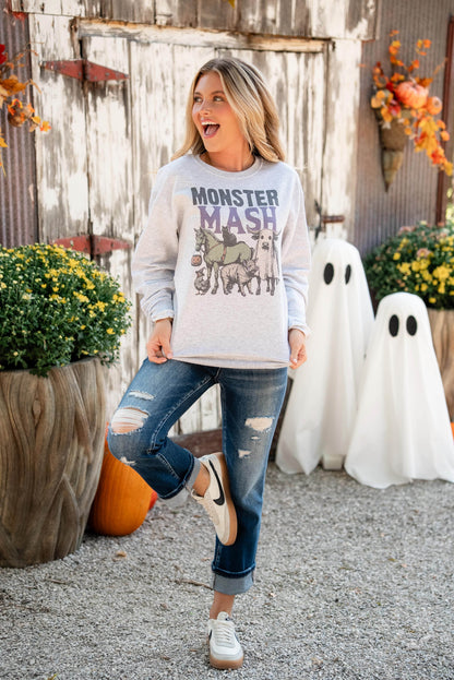 Monster Mash Graphic Sweatshirt