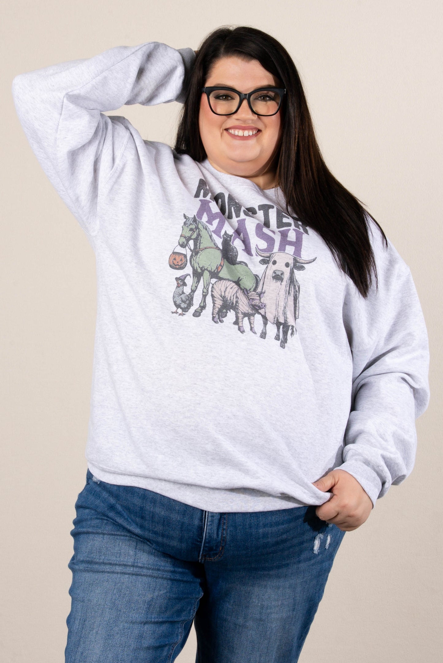 Monster Mash Graphic Sweatshirt