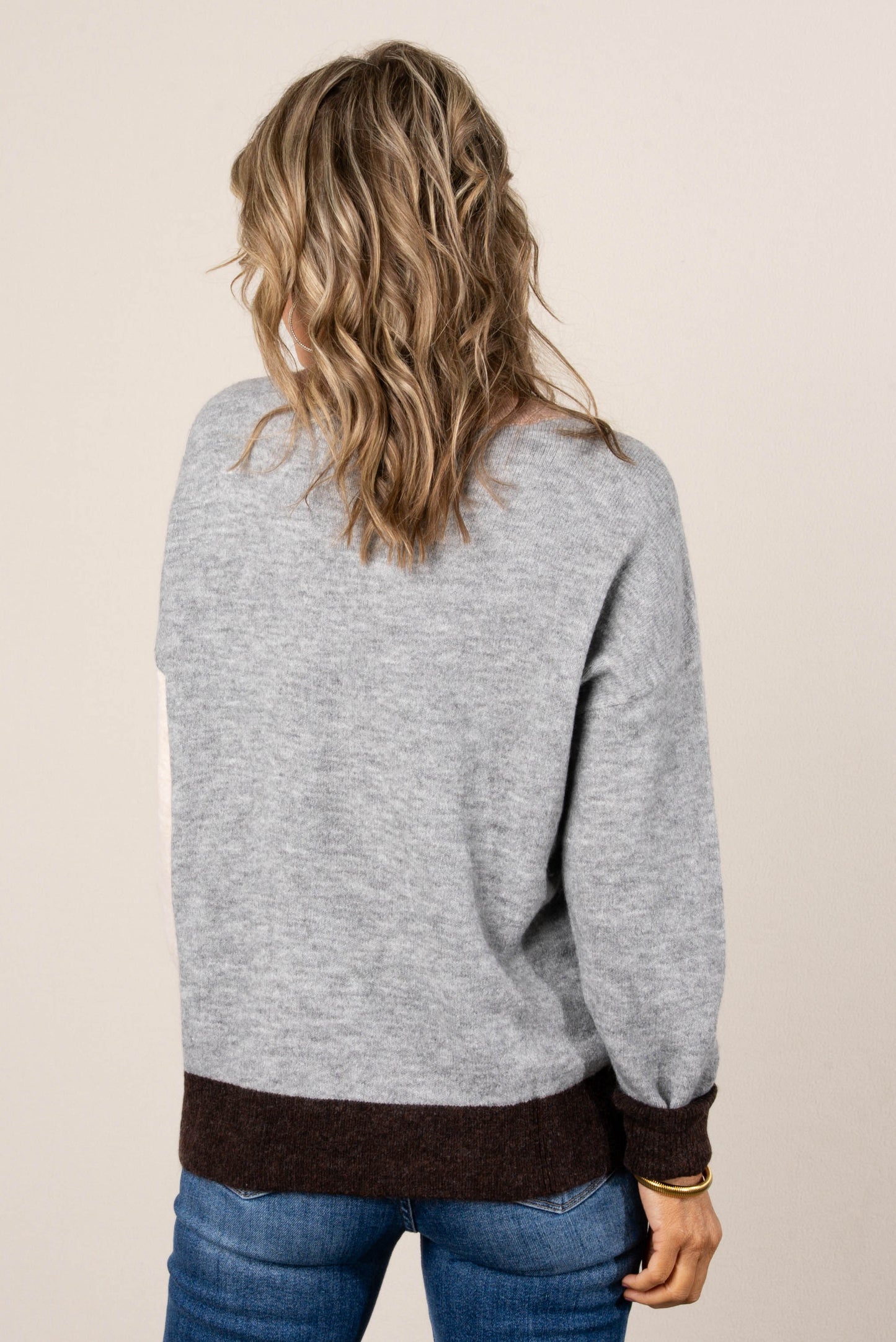 Gabbie Color Block Sweater
