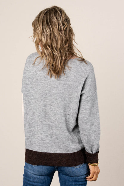 Gabbie Color Block Sweater