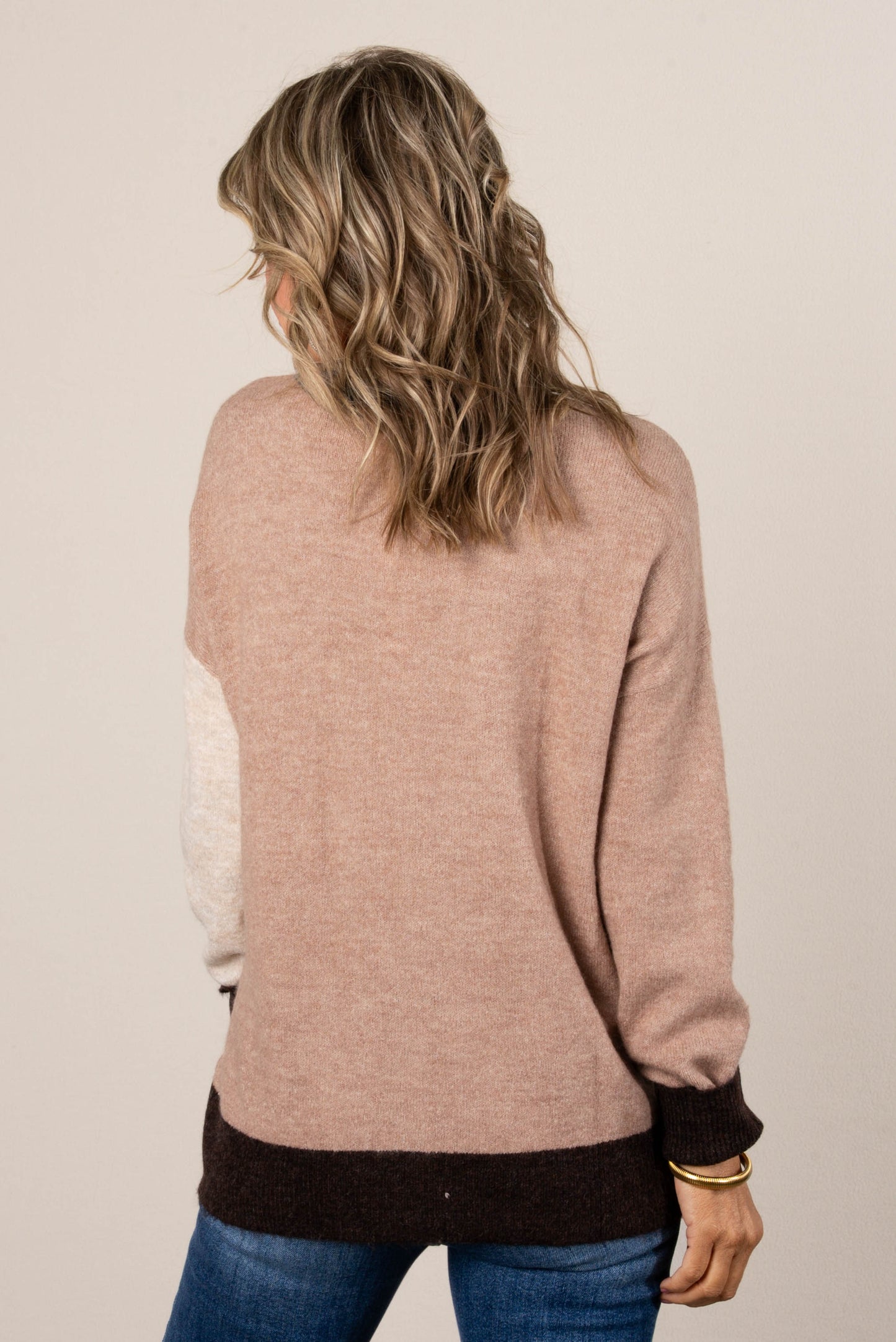 Gabbie Color Block Sweater