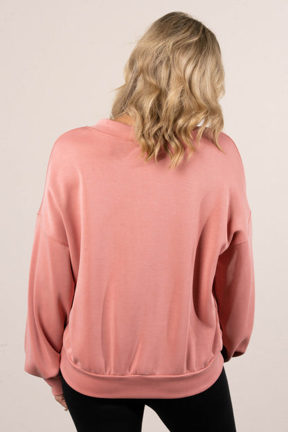 Abbey Drop Shoulder Pullover