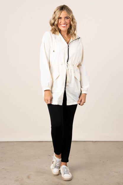 Stormy Hooded Windbreaker Jacket