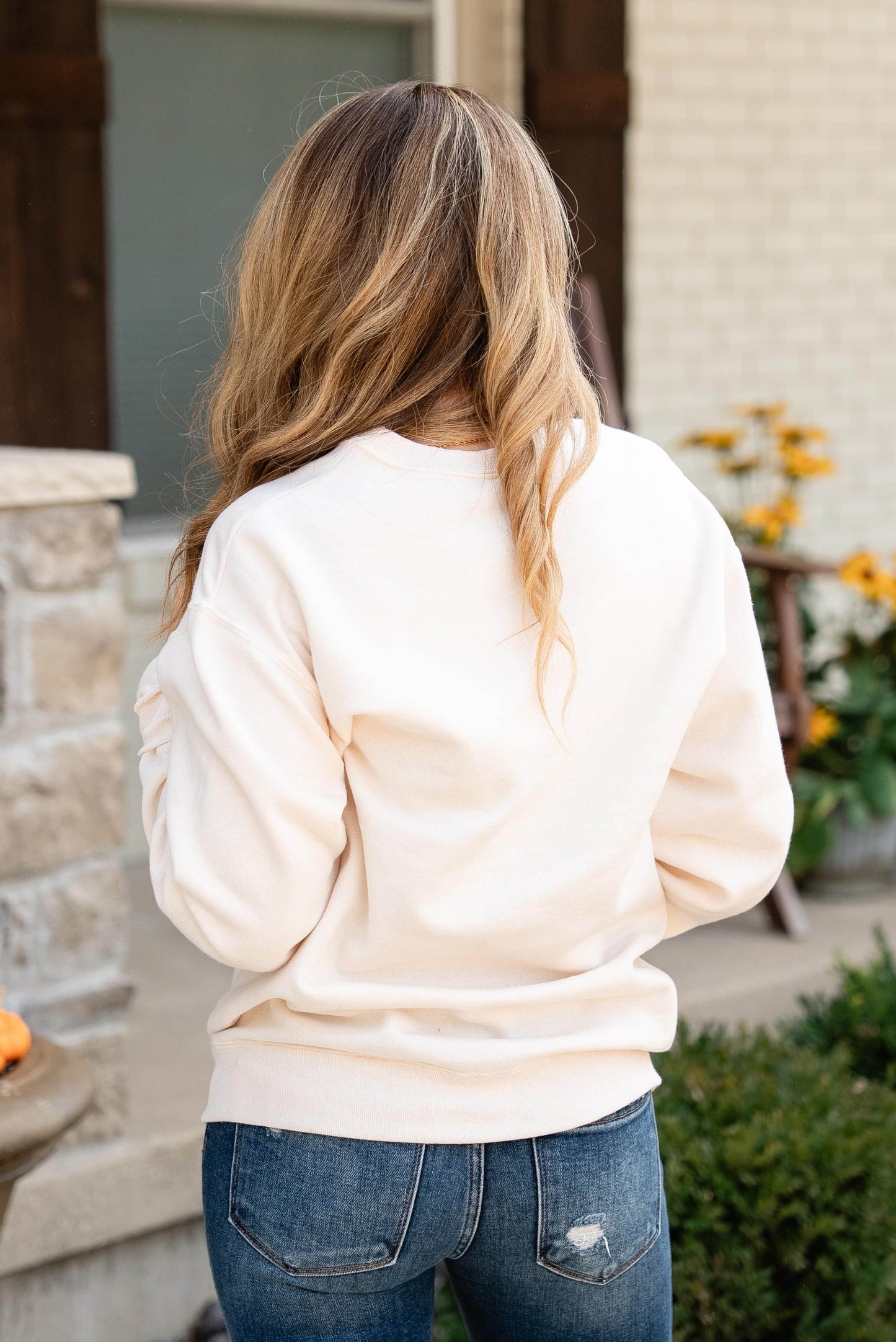 Fall Pumpkin Graphic Sweatshirt