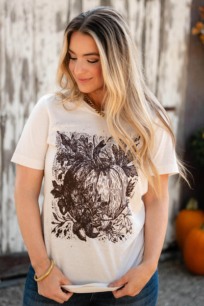 Fall Pumpkin Graphic Tee