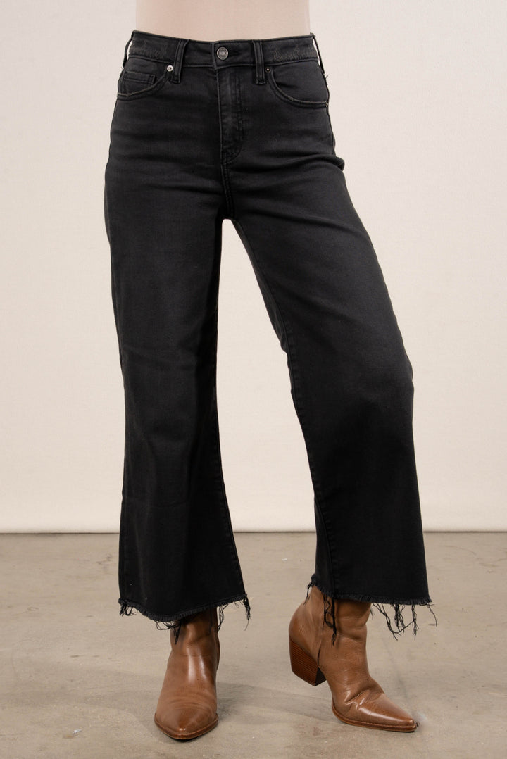 Sloane Zenana High Rise Crop Wide Leg Jeans