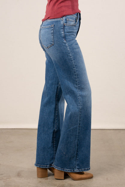 Zenana | Spencer High Rise Wide Leg Jeans