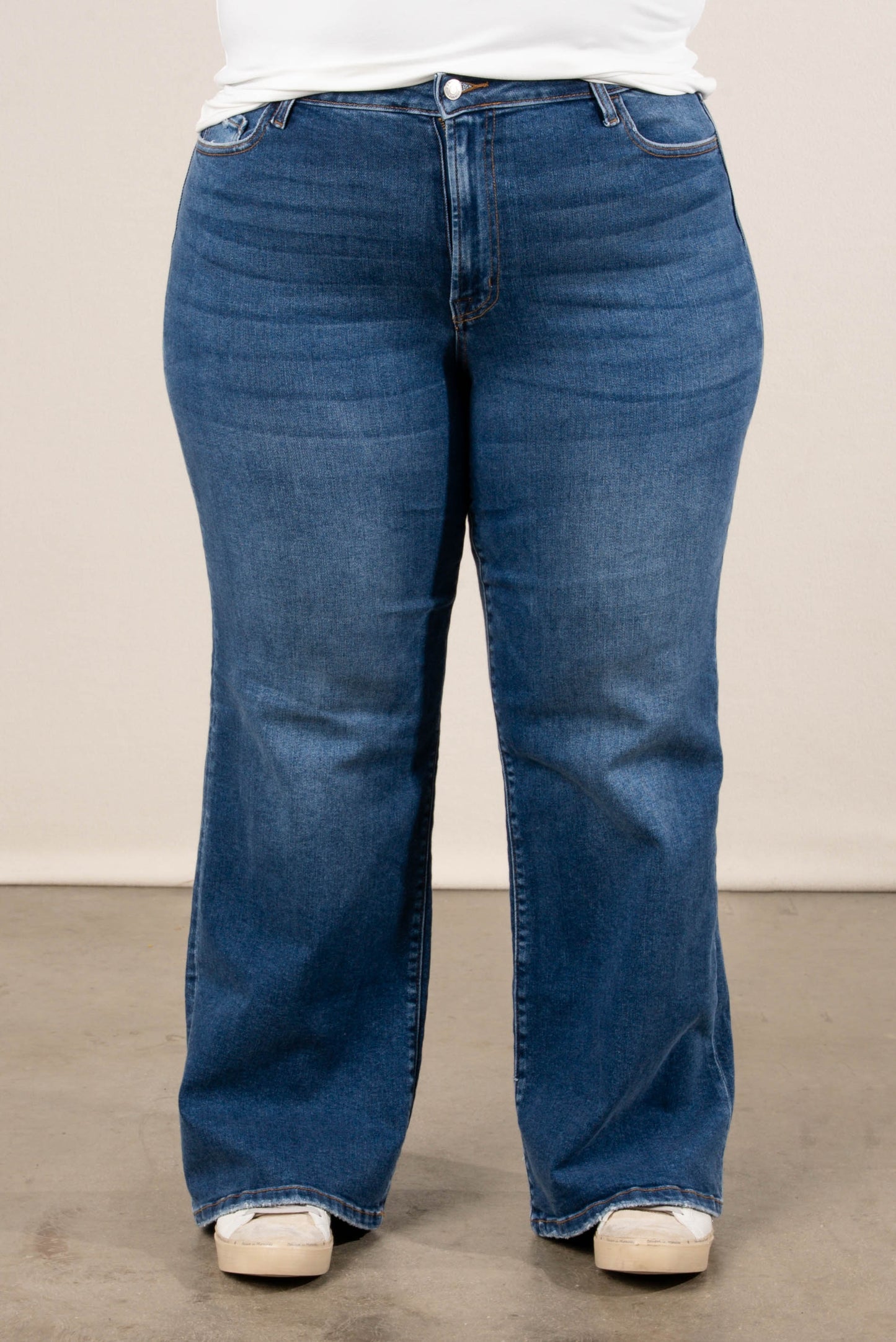 Zenana | Spencer High Rise Wide Leg Jeans
