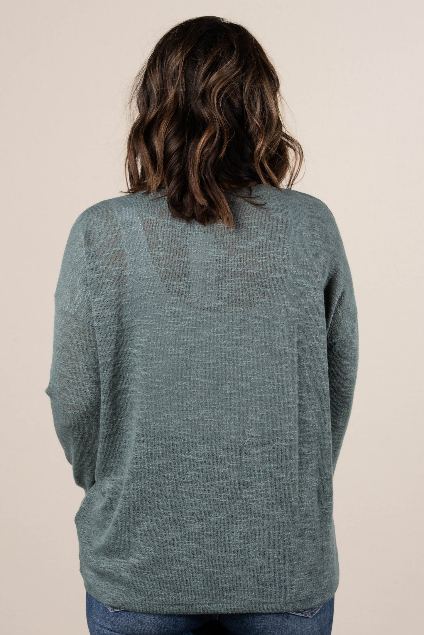 Lianna Hacci Knit Pocket Top