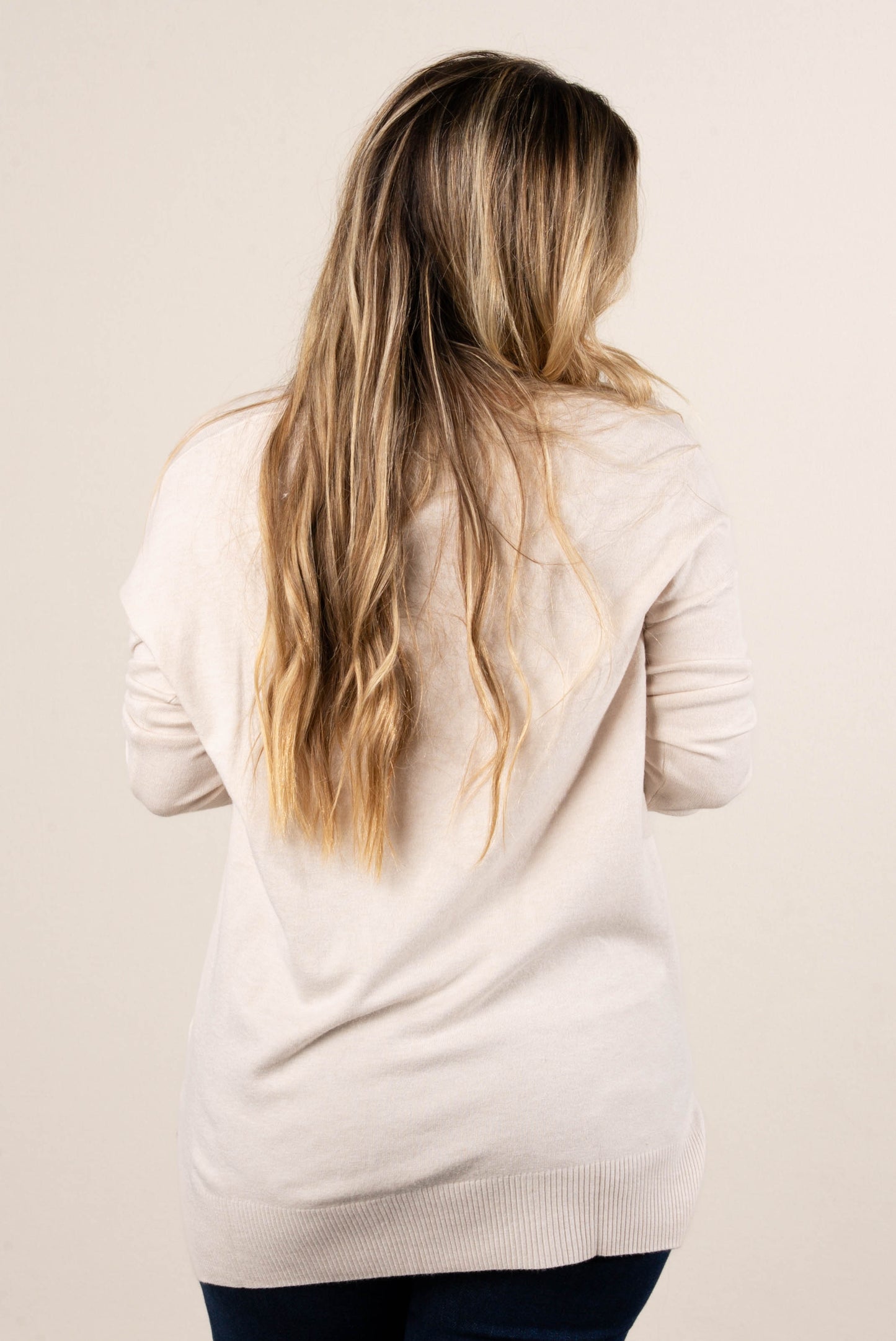 Piper Drop Shoulder Front Seam Sweater