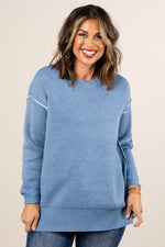 Blue/Cream