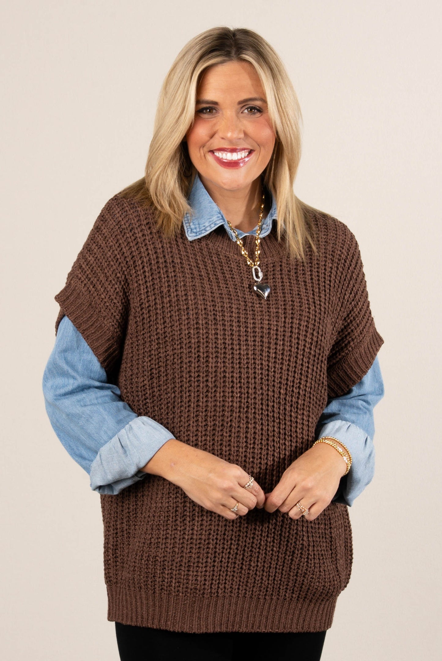 Maison Rib Knit Dolman Sweater