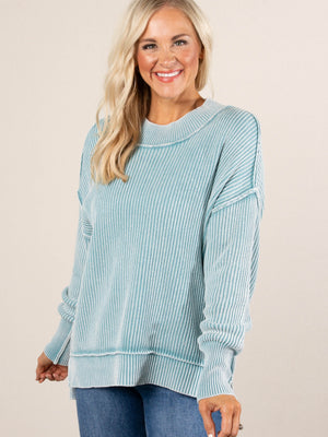 Urban Fade Oversized Acid Washed Sweater