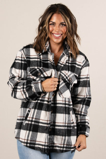 The Highland Plaid Flannel Shacket