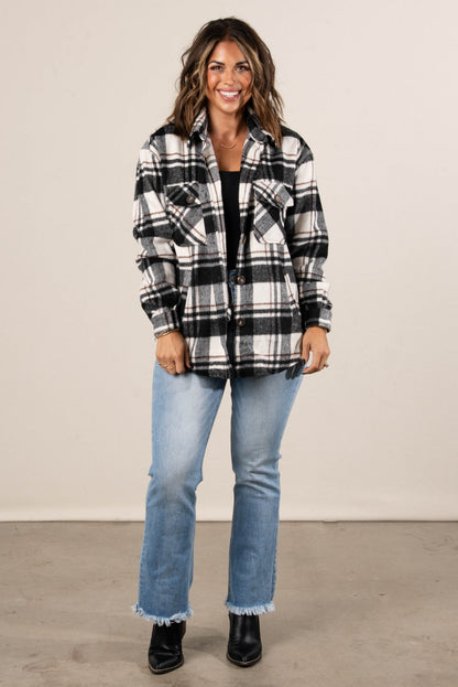 The Highland Plaid Flannel Shacket