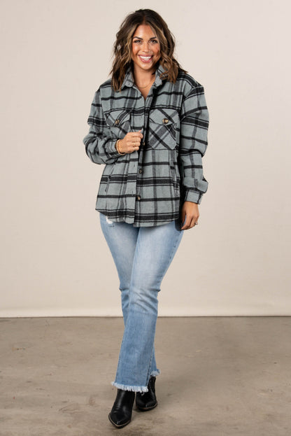 The Highland Plaid Flannel Shacket