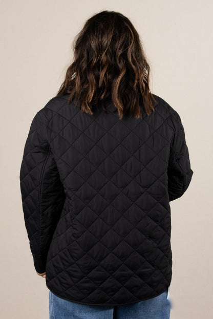 Kensington Quilted Snap Front Jacket