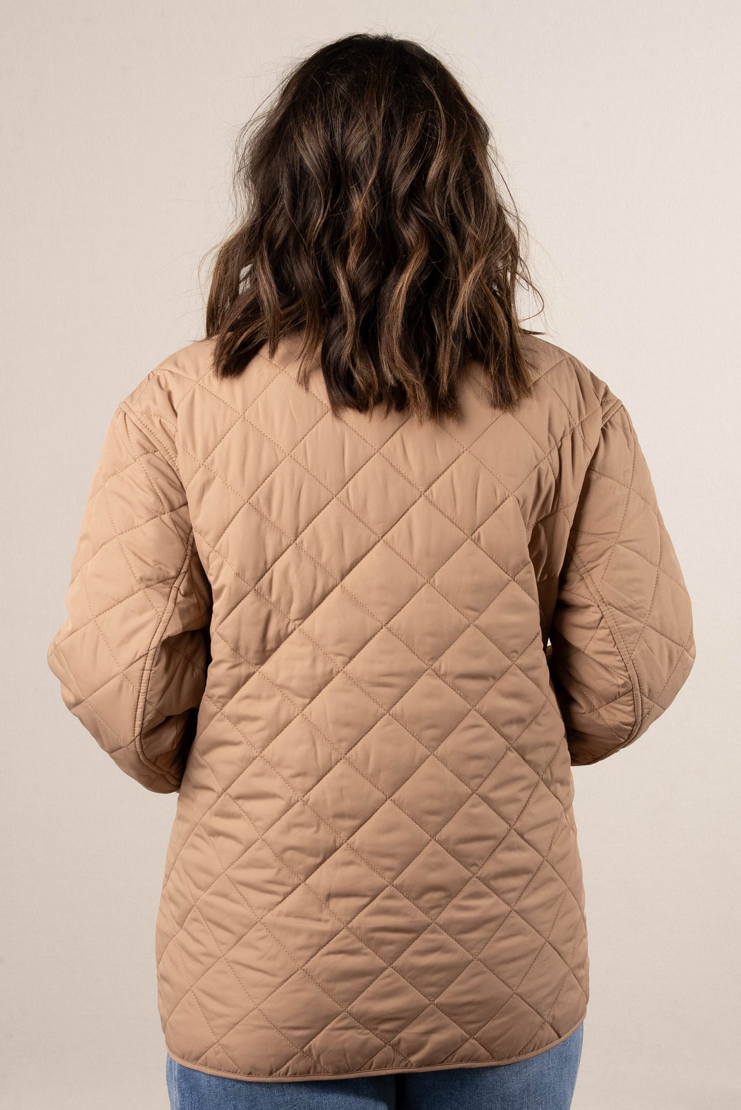 Kensington Quilted Snap Front Jacket