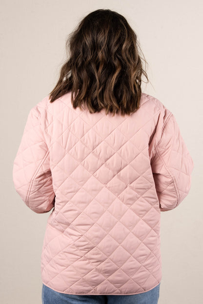 Kensington Quilted Snap Front Jacket