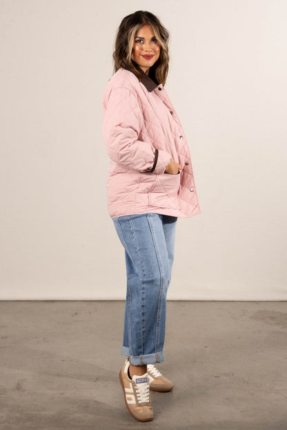 Kensington Quilted Snap Front Jacket
