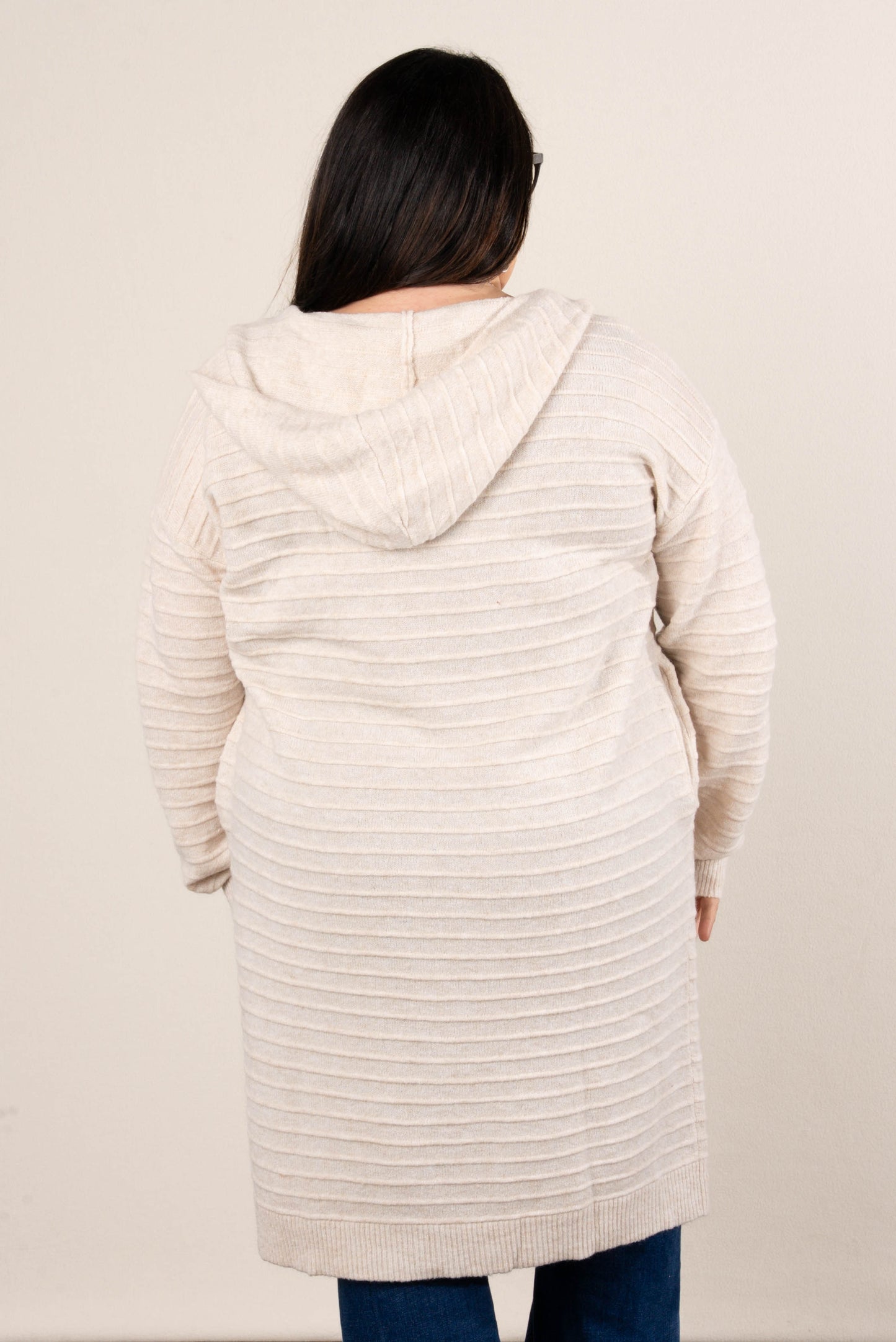 Sorrel Open Front Hooded Duster Cardigan