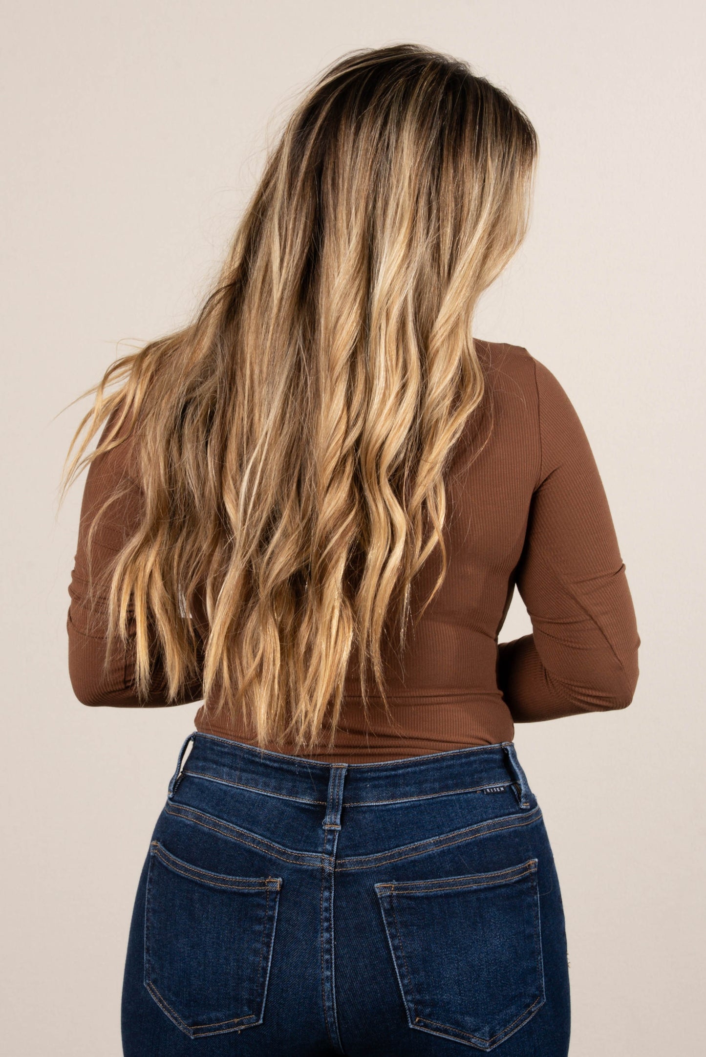 Grace Fine Ribbed Layering Bodysuit