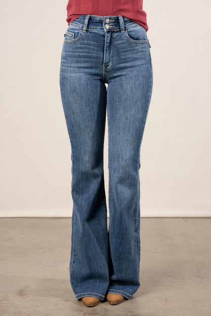 Judy Blue Cameron High Rise Flare Jeans