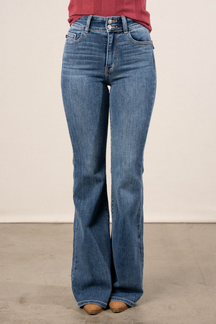 Judy Blue Cameron High Rise Flare Jeans