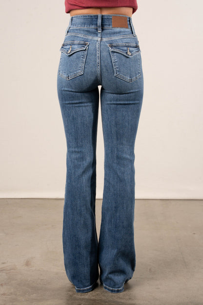 Judy Blue Cameron High Rise Flare Jeans