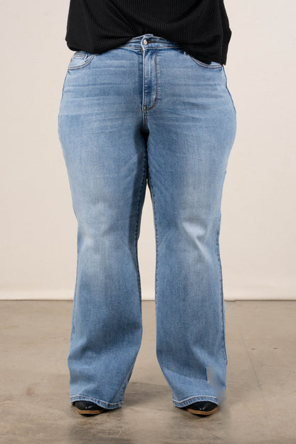 Judy Blue | Julien High Rise Wide Leg Jeans