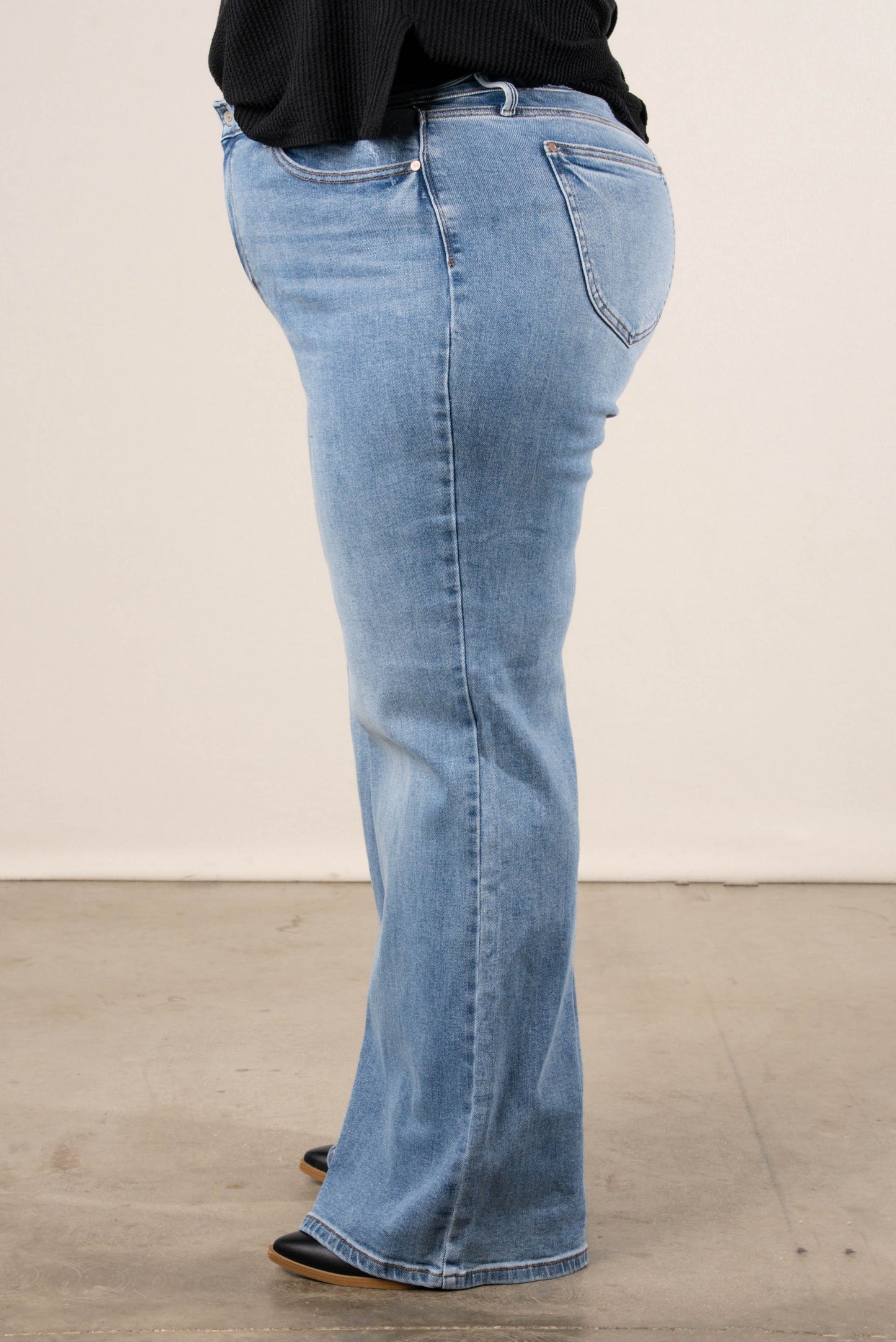 Judy Blue | Julien High Rise Wide Leg Jeans