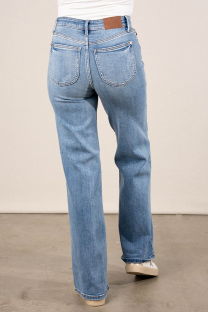 Judy Blue | Julien High Rise Wide Leg Jeans