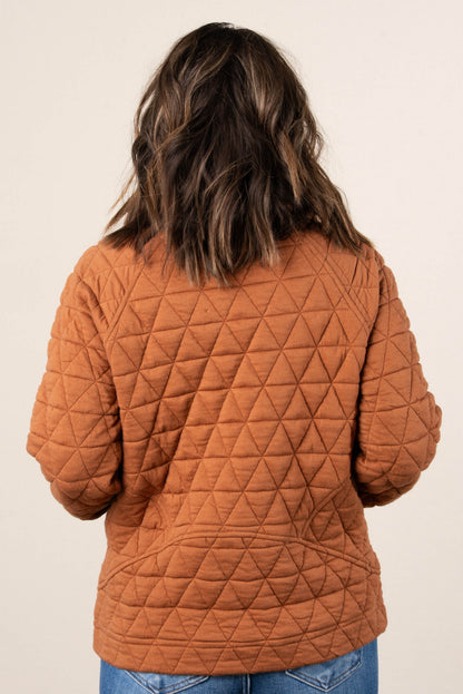 Season Of Colors Quilted Half Zip Pullover