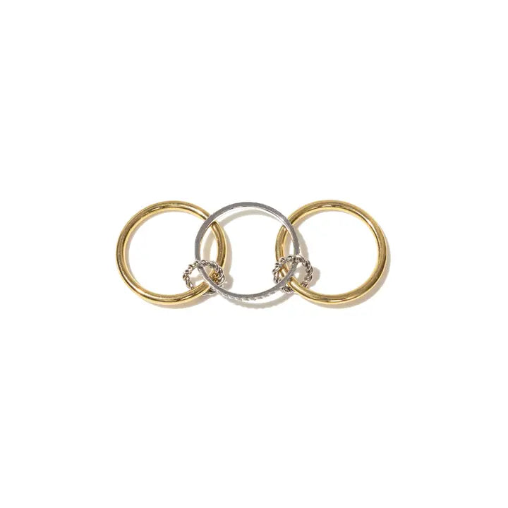 Triple Band Two Tone Ring PRE-ORDER