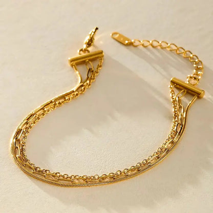 Dainty Triple Layered Anklet PRE-ORDER