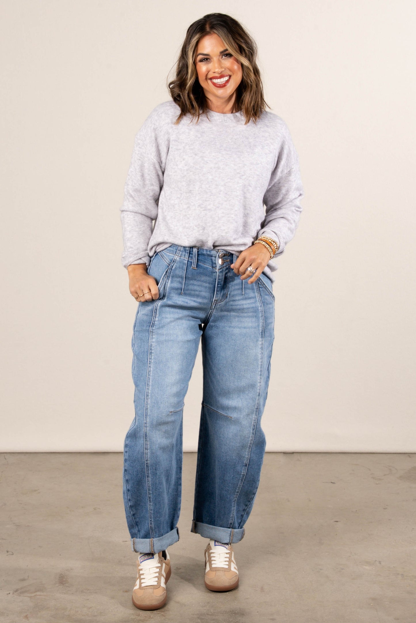 Sutton Drop Shoulder Sweater