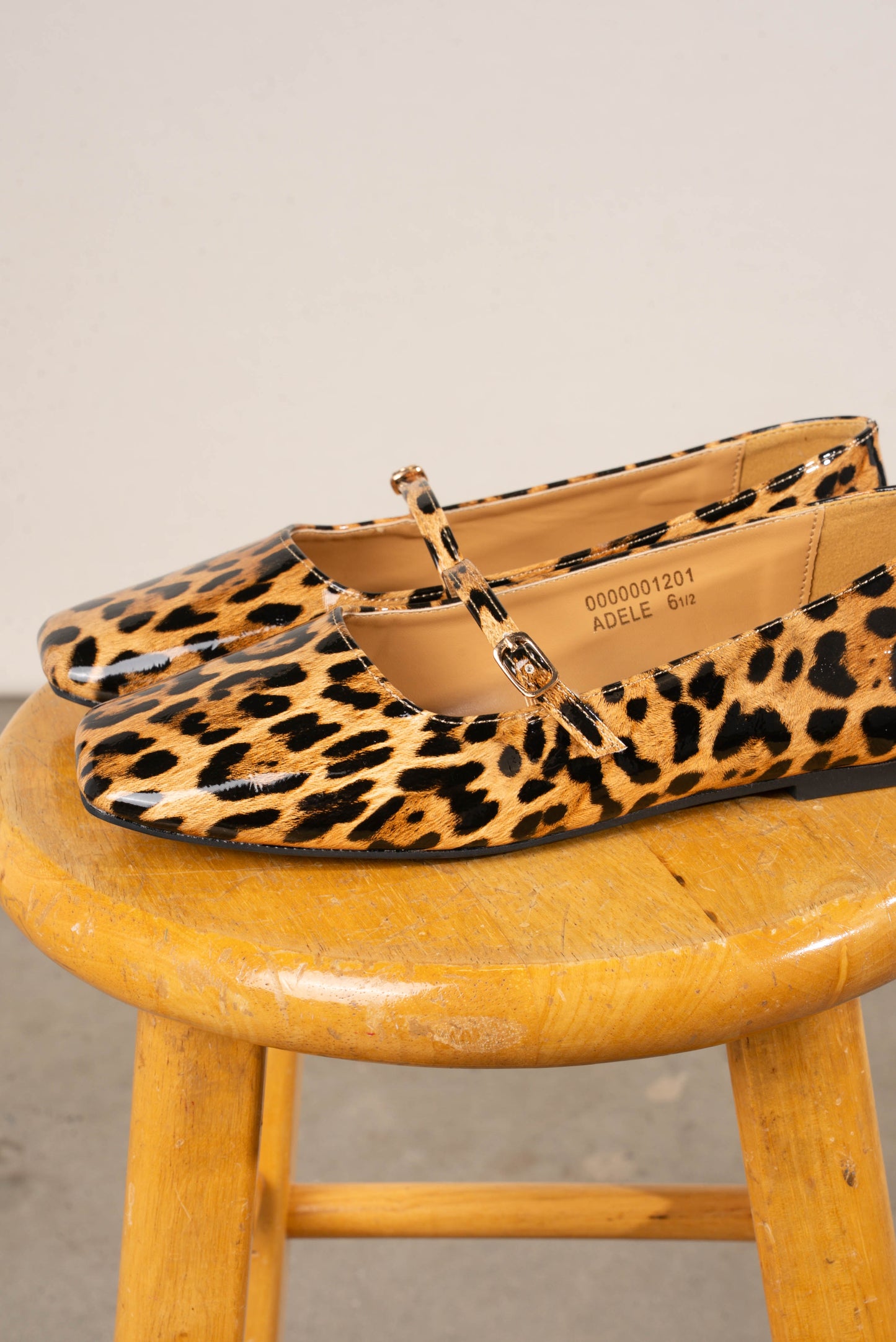 Adele Patent Square Toe Mary Jane