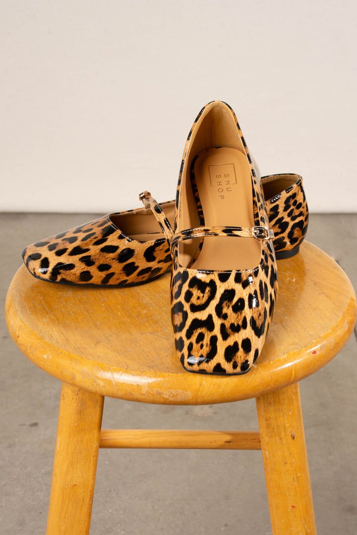 Adele Patent Square Toe Mary Jane