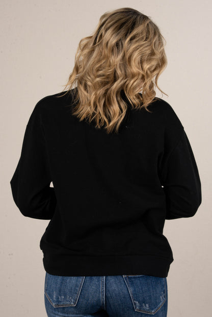 Ho Ho Ho Santa Graphic Pullover