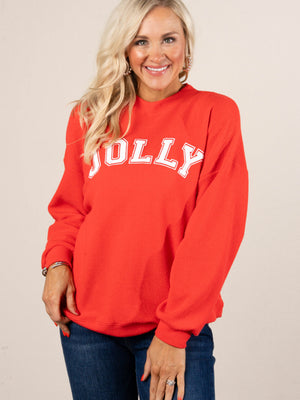 Jolly Collegiate Graphic Pullover